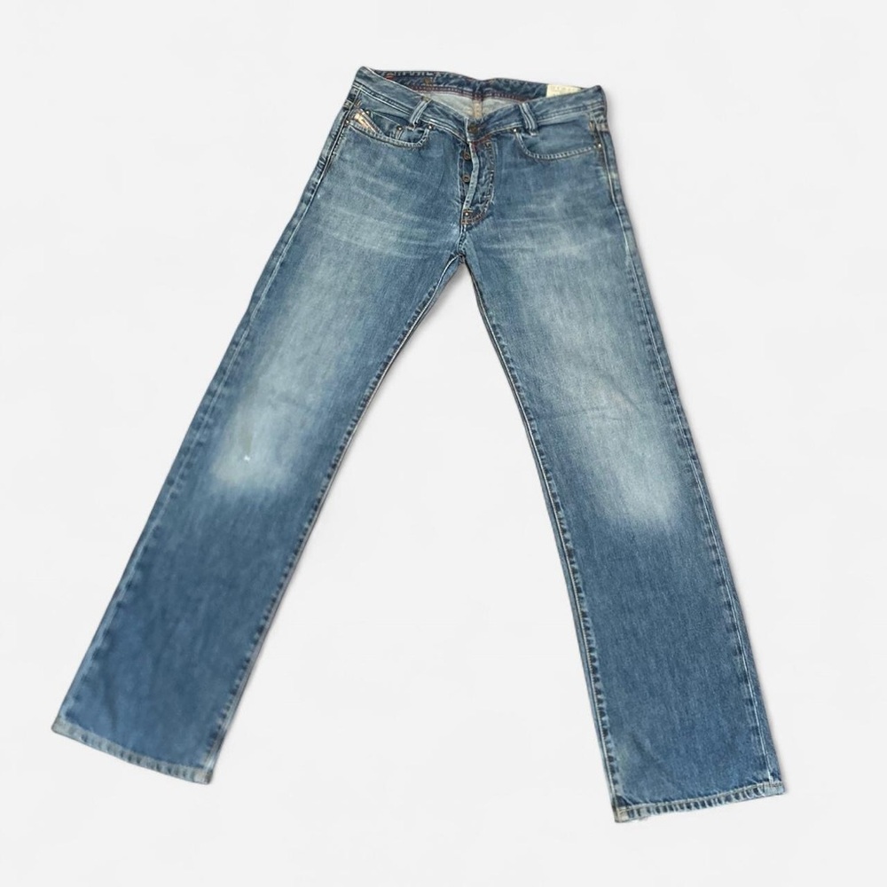 Diesel archival MURRAN straight leg jeans w/ leather back tag